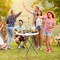 32 Inch Foldable Round Picnic Table with Thick Durable Top for Outdoor Events - 32" x 32" x 30"